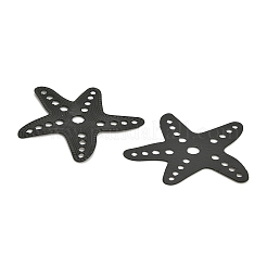 Spray Painted 430 Stainless Steel Starfish Multi-Strand Links&nbsp;STAS-Z116-12
