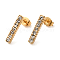 PVD Vacuum Plating 304 Stainless Steel Stud Earring&nbsp;EJEW-C099-08