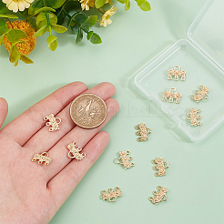 12Pcs Brass Chandelier Components Links&nbsp;KK-BC0013-38A
