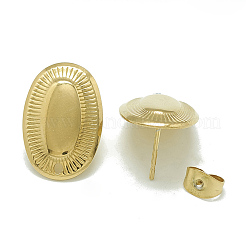 304 Stainless Steel Stud Earring Findings&nbsp;STAS-Q225-07G