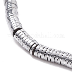 Electroplated Non-magnetic Synthetic Hematite Beads Strands&nbsp;G-G826-09P-4mm-A