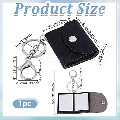 1Pc Imitation Leather Keychains&nbsp;HJEW-NB0002-17A
