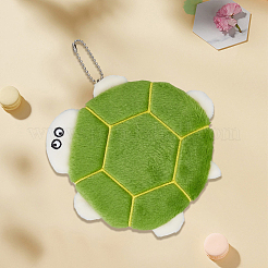 1Pc Cute Money Turtle Plush Coin Purse Pouches&nbsp;AJEW-DJ0001-46