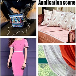 Polyester Wavy Lace Ribbons&nbsp;OCOR-WH0082-21C