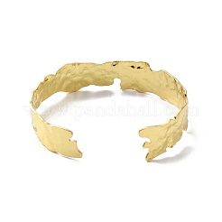 Rack Plating Brass Cuff Bangles&nbsp;BJEW-A137-07G