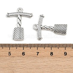 合金のチベット風チャーム  コルク抜き  アンティークシルバー  25x20x3mm  穴：2mm  約549個/1000g&nbsp;LS-TIBE-B003-16AS
