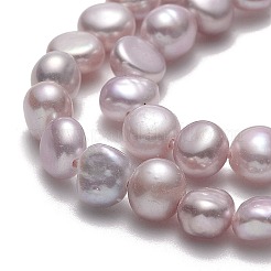 Natural Cultured Freshwater Pearl Beads Strands&nbsp;PEAR-A005-07G