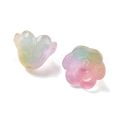 Transparent Glass Beads Caps&nbsp;GLAA-B028-01H