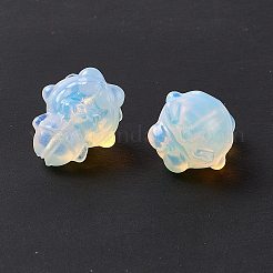 オパールビーズ  羊  17.5~18x15x11.5~12mm  穴：1.2mm&nbsp;G-E006-01