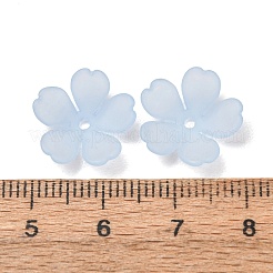 Frosted Acrylic Bead Caps&nbsp;AC-CBA1E6C-08C