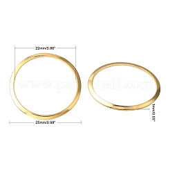 201 Stainless Steel Linking Rings&nbsp;STAS-F192-001G-03