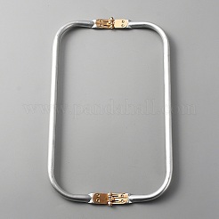 Aluminum Tube Purse Frames Set&nbsp;FIND-WH0146-22