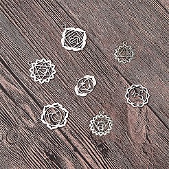 Tibetan Style Alloy Pendants&nbsp;TIBEP-SC0001-02