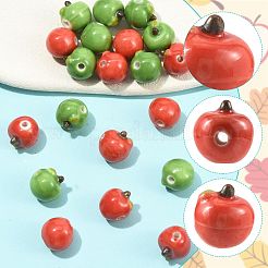 20Pcs 2 Colors Handmade Porcelain Beads&nbsp;PORC-FS0001-58