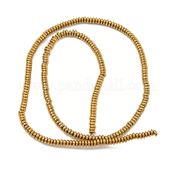 Electroplated Synthetic Non-Magnetic Hematite Beads Strands&nbsp;G-I360-C03-09