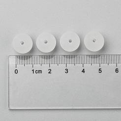 クリアアクリルボールビーズ  つや消しスタイル  ラウンド  透明  12mm  穴：2mm  約520個/500g&nbsp;FACR-R021-12mm-16