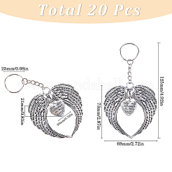 10Pcs Alloy Keychain&nbsp;KEYC-SP0001-02