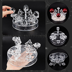 Acrylic Crystal Ball Display Stands&nbsp;ODIS-WH0001-39