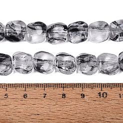 Handmade Lampwork Beads Strands&nbsp;LA-N046-01B