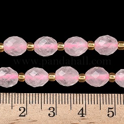 Natural Rose Quartz Beads Strands&nbsp;G-F809-A15-01