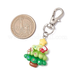 Plastic Christmas Tree Pendant Decorations&nbsp;HJEW-JM02727
