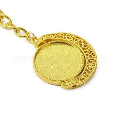Alloy Pendant Cabochon Keychains&nbsp;KEYC-JKC01137-02