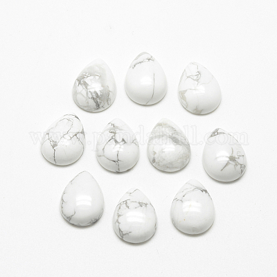 Natural Howlite Cabochons&nbsp;G-R417-10x14-29-1