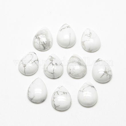 Natural Howlite Cabochons&nbsp;G-R417-10x14-29-1