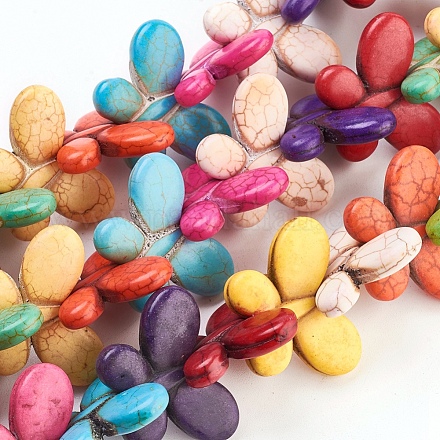 Synthetic Turquoise Beads Strands TURQ-G008-M-1