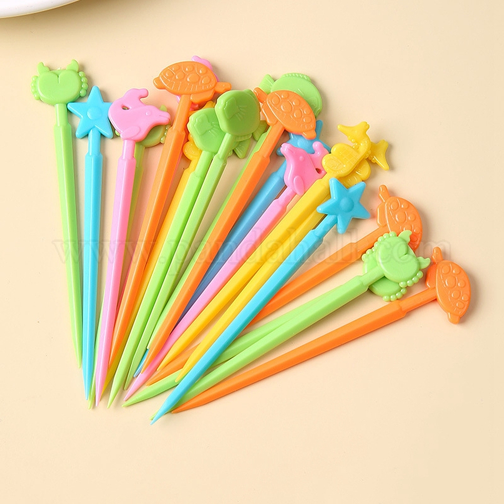 Wholesale Plastic Disposable Fruit Picks - Pandahall.com