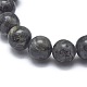 Natural Larvikite Bead Stretch Bracelets&nbsp;BJEW-K212-B-046-5