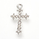 Alloy Rhinestones Pendants&nbsp;X-ALRI-Q093-85P-1