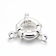 Rack Plating Brass Spring Ring Clasps&nbsp;KK-D399-C-S-NF-1
