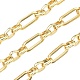Brass Rectangle Link Chains&nbsp;KK-C251-28G-1