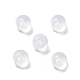 シリコン製ピアスキャッチ  コラム  透明  5x3.5mm  穴：1mm&nbsp;FIND-S245-01-2