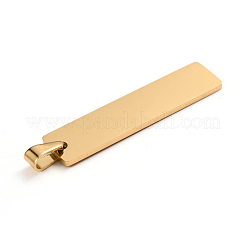 Ion Plating(IP) 304 Stainless Steel Pendants&nbsp;X-STAS-D142-01B-G