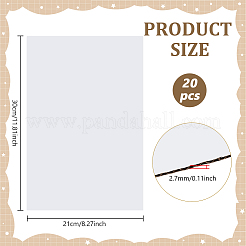 20Pcs Corrugated Cardboard Sheets&nbsp;DIY-PH0033-55A