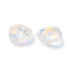Electroplated Glass Pendants&nbsp;EGLA-M029-02-01