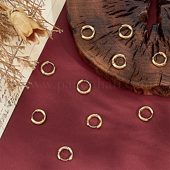 10 Pairs Ion Plating(IP) 304 Stainless Steel Huggie Hoop Earrings&nbsp;EJEW-BBC0002-19A