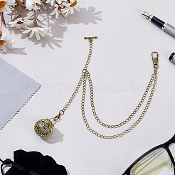 Brass Empty Bead Cage Pendant Decorations&nbsp;HJEW-PH02506