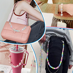 12Pcs 6 Styles Acrylic Boot Strap Chains&nbsp;HJEW-PH02167