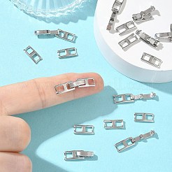 シェグレース真鍮製腕時計バンド留め具  カドミウムフリーと鉛フリー＆ニッケルフリー  長方形  18KGP本金メッキ  26x5.5x4mm&nbsp;XGRQ3P872-650G