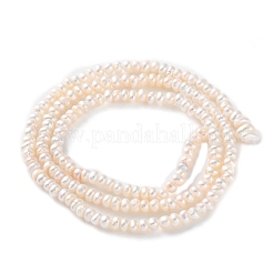 Natural Cultured Freshwater Pearl Beads Strands&nbsp;PEAR-I007-02F-01
