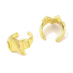 Brass Cuff Earrings for Women&nbsp;EJEW-I305-56G