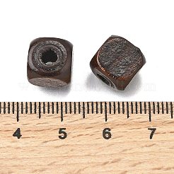 Spray Painted Wooden Beads&nbsp;WOOD-P021-01C-08