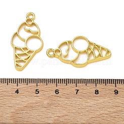 Alloy Open Back Bezel Pendants&nbsp;PALLOY-F321-02C-G