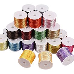 Nylon Satin Rattail Cord&nbsp;NWIR-PH0001-22