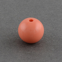 Solid Chunky Bubblegum Acrylic Ball Beads&nbsp;SACR-R835-6mm-M
