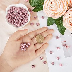 100Pcs Polymer Clay Rhinestone Beads&nbsp;RB-HY0001-01