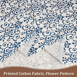 Printed Cotton Fabric&nbsp;DIY-WH0504-237A